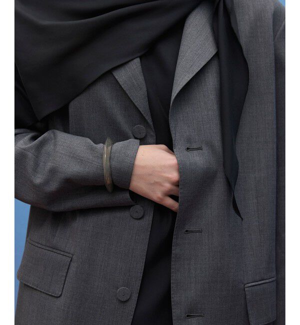 ADAM ET ROPE'「フィブリルロンTEEスカーフブラウス」|シャツ・ブラウス|