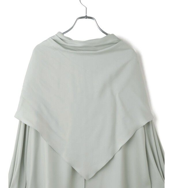 ADAM ET ROPE'「フィブリルロンTEEスカーフブラウス」|シャツ・ブラウス|