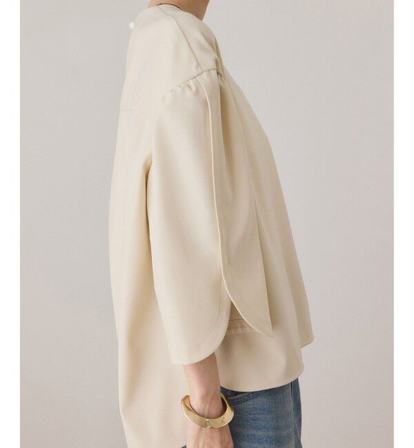 ADAM ET ROPE'「チューリップスリーブプルオーバー/UVカット」|シャツ・ブラウス|