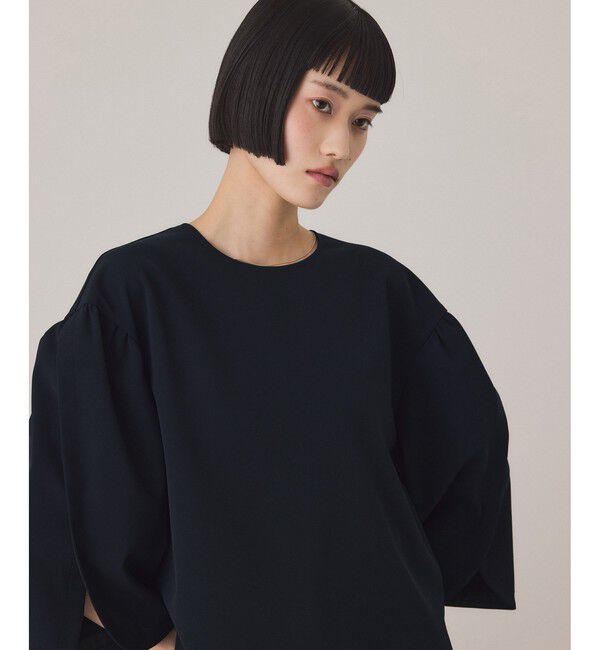 ADAM ET ROPE'「チューリップスリーブプルオーバー/UVカット」|シャツ・ブラウス|