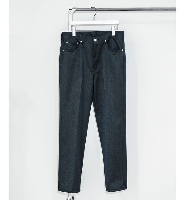 ADAM ET ROPE'「【NIKKE】ストレート デニム スラックス / ADAM ET ROPE' JEANS -IMAG-」|スラックス|ブラック(01)