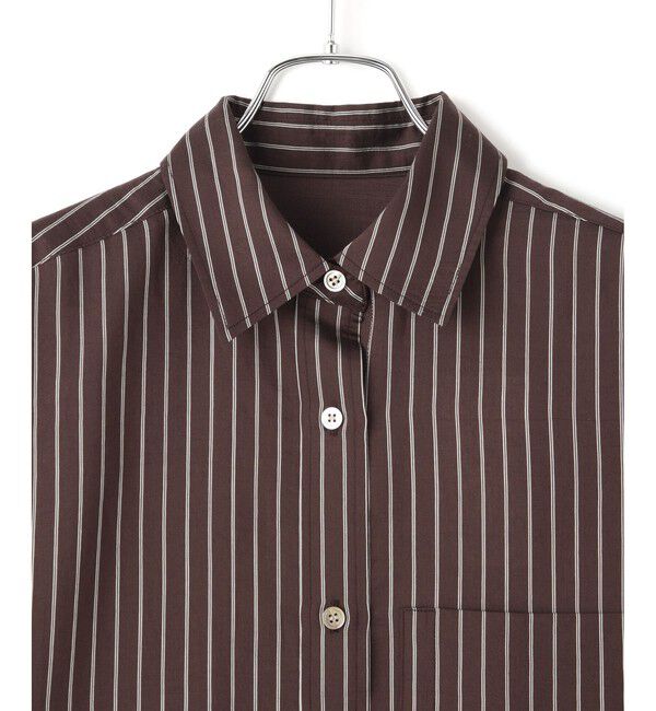 ADAM ET ROPE'「バックベルテッドシャツ」|シャツ・ブラウス|