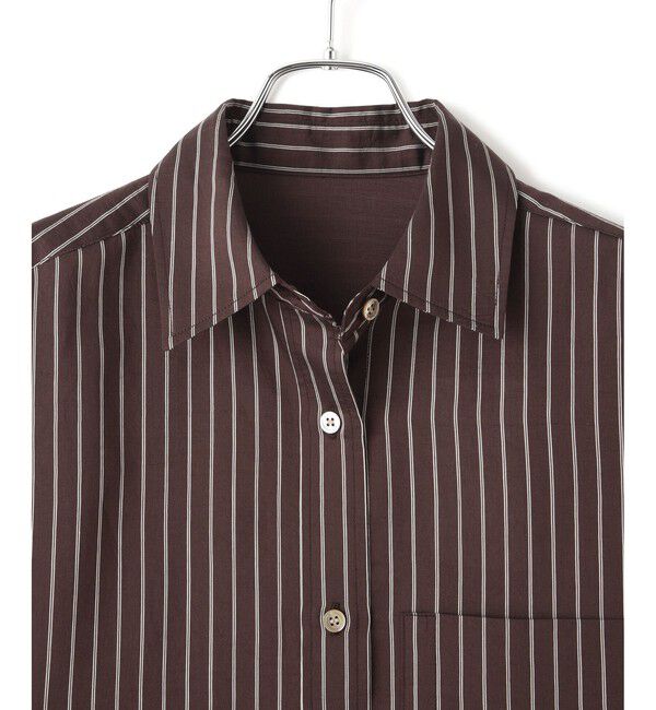 ADAM ET ROPE'「バックベルテッドシャツ」|シャツ・ブラウス|