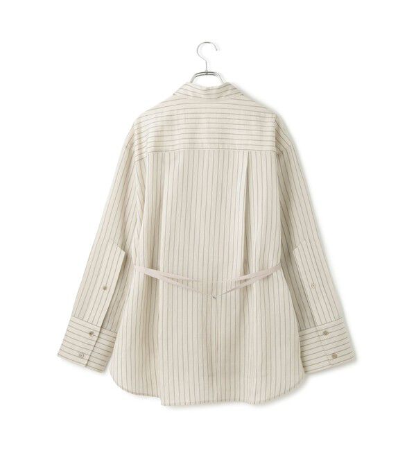 ADAM ET ROPE'「バックベルテッドシャツ」|シャツ・ブラウス|