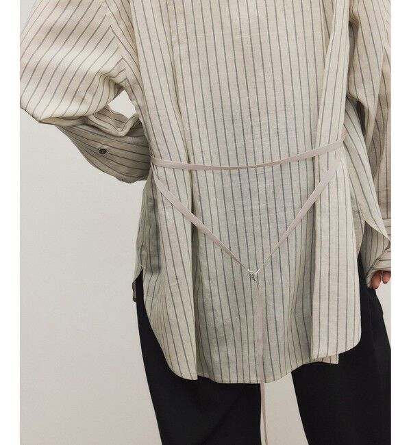 ADAM ET ROPE'「バックベルテッドシャツ」|シャツ・ブラウス|