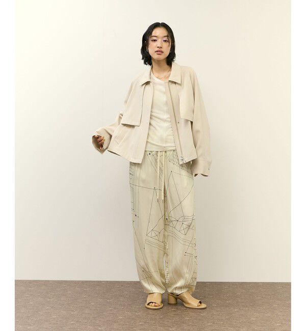 ADAM ET ROPE'「リブコンビロンT」|Tシャツ・カットソー|