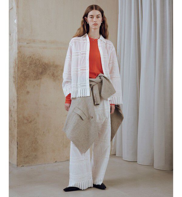 ADAM ET ROPE'「リネンジャケット」|テーラードジャケット|