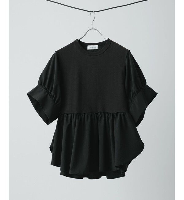 ADAM ET ROPE'「【サステナブル】バウンスカフスプルオーバー」|Tシャツ・カットソー|