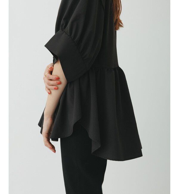 ADAM ET ROPE'「【サステナブル】バウンスカフスプルオーバー」|Tシャツ・カットソー|