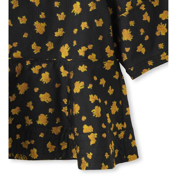 ADAM ET ROPE'「コクーンスリーブペプラムトップス」|シャツ・ブラウス|