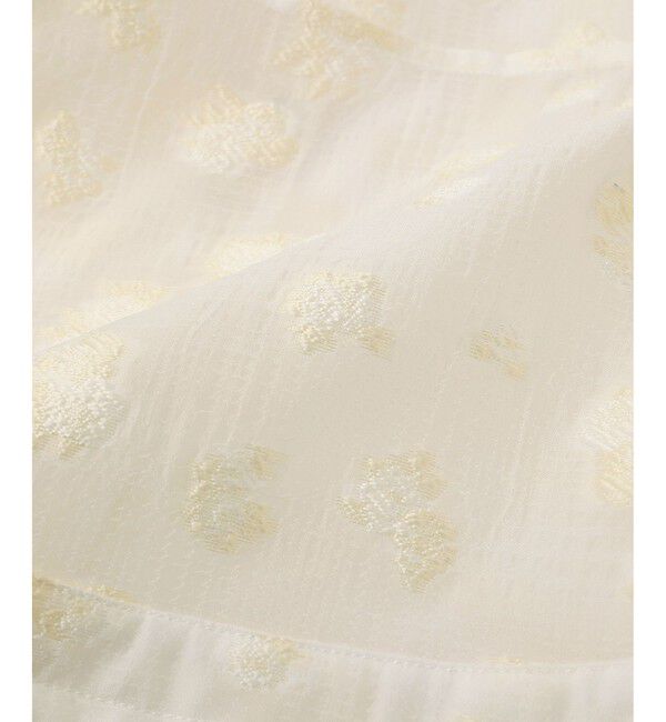 ADAM ET ROPE'「コクーンスリーブペプラムトップス」|シャツ・ブラウス|