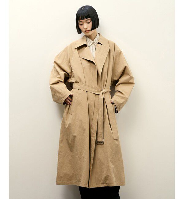 ADAM ET ROPE'「リラックスライトトレンチコート」|トレンチコート|ベージュ(27)