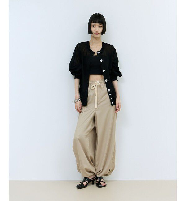 ADAM ET ROPE'「【WEB限定】サイドスリットパンツ」|チノ|