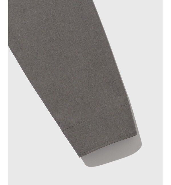 ADAM ET ROPE'「ドライウーステッドノーカラーカーディガン / ロングシーズン着用可能」|カーディガン|