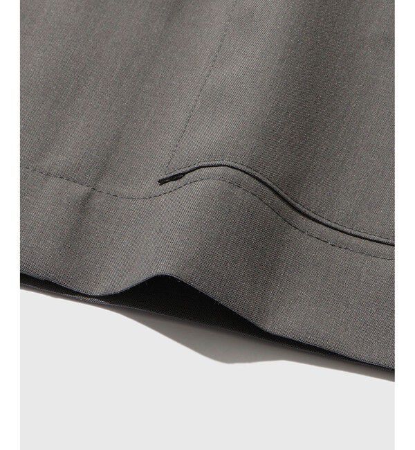 ADAM ET ROPE'「ドライウーステッドノーカラーカーディガン / ロングシーズン着用可能」|カーディガン|