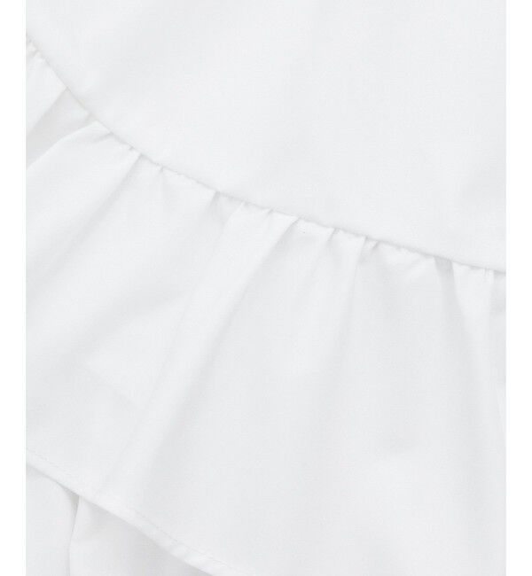 ADAM ET ROPE'「【WEB限定】パフスリーブギャザーブラウス」|シャツ・ブラウス|