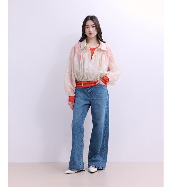 ADAM ET ROPE'「【NEEDBY for ADAM ET ROPE'】別注 GINNY」|デニム|