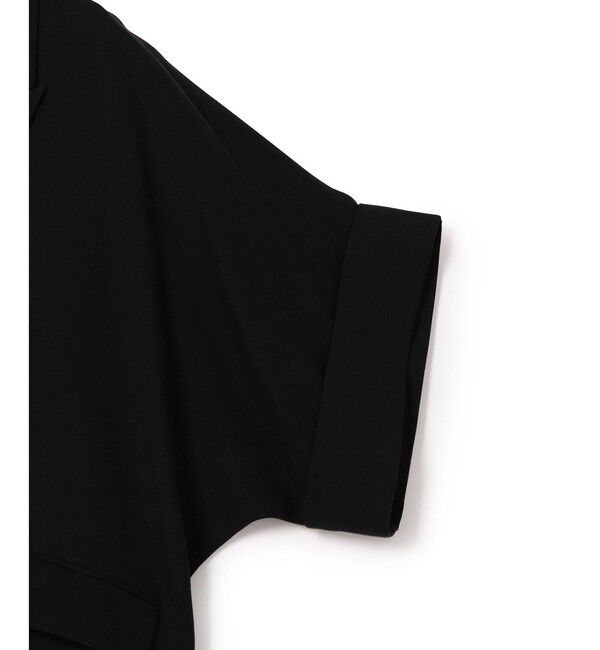 ADAM ET ROPE'「【サステナブル】ショートスリーブシャツジャケット」|テーラードジャケット|