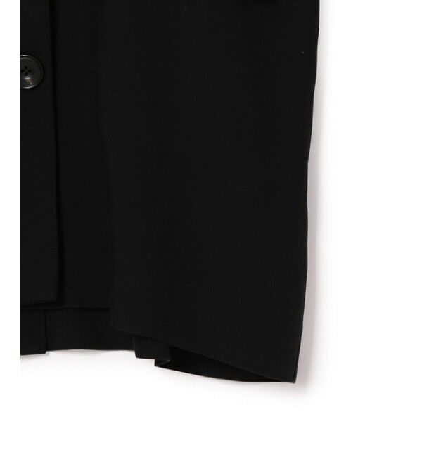 ADAM ET ROPE'「【サステナブル】ショートスリーブシャツジャケット」|テーラードジャケット|