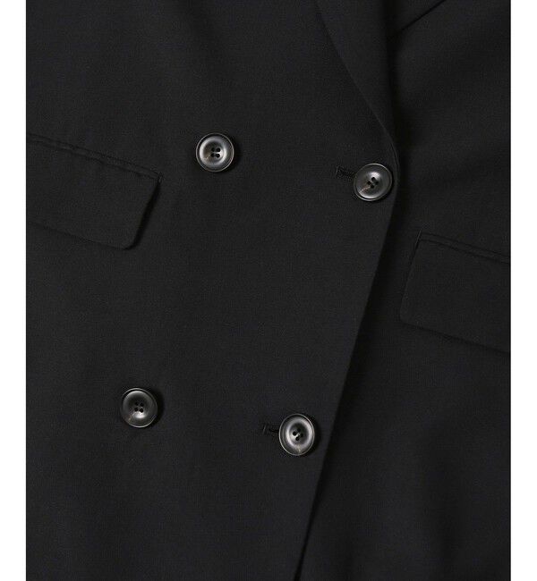 ADAM ET ROPE'「【サステナブル】ショートスリーブシャツジャケット」|テーラードジャケット|