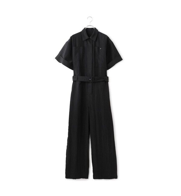 ADAM ET ROPE'「シャツジャンプスーツ」|オールインワン|