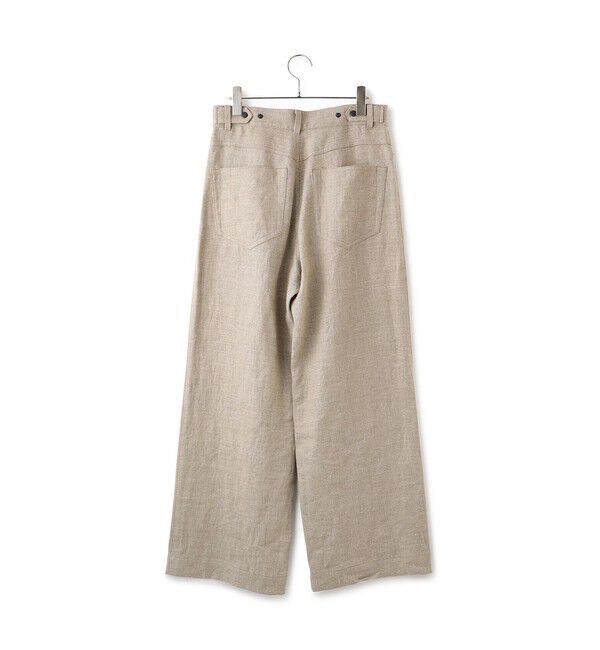 ADAM ET ROPE'「リネン5ポケットパンツ」|チノ|