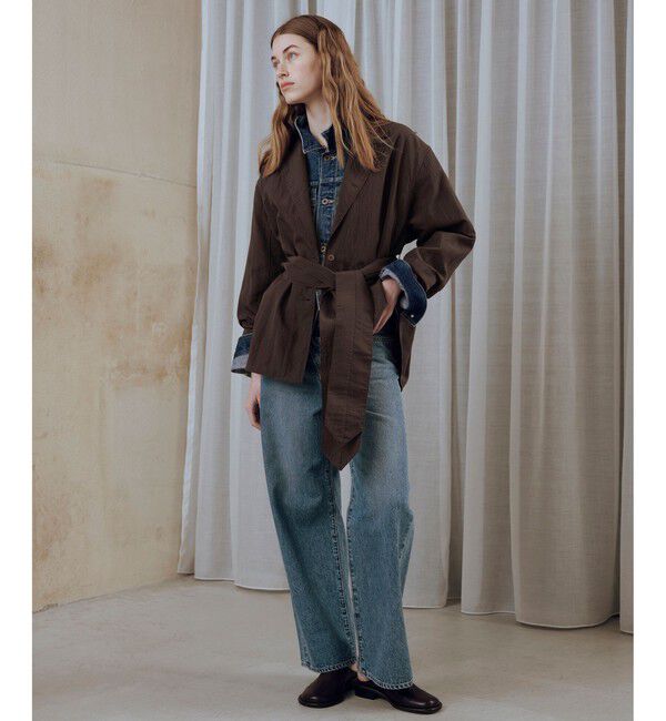 ADAM ET ROPE'「【一部WEB限定カラー】シャツジャケット」|テーラードジャケット|