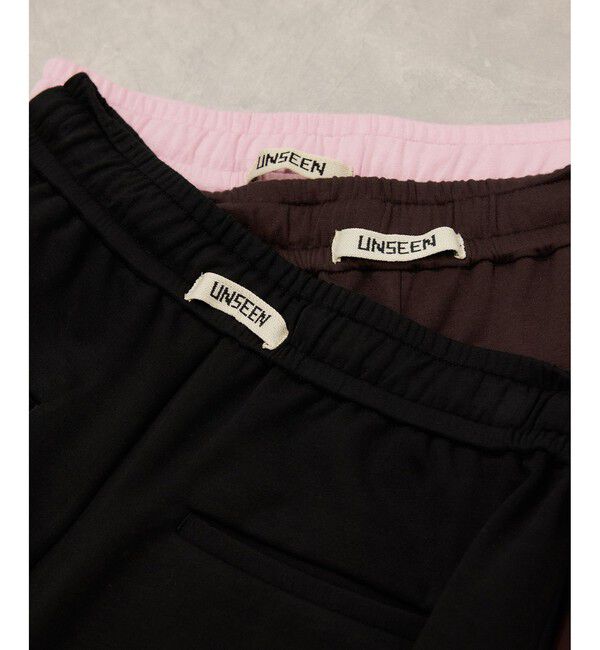 ADAM ET ROPE'「【サステナブル】UNSEENジャージパンツ」|チノ|