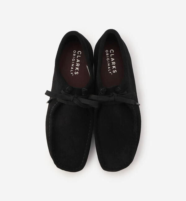  「Clarks | WALLABEE BLACK SUEDE MEN」|ビジネス・ドレスシューズ|