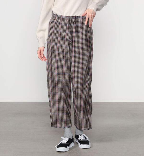 DANTON「DANTON | ウール イージーパンツ WOMEN」|チノ|