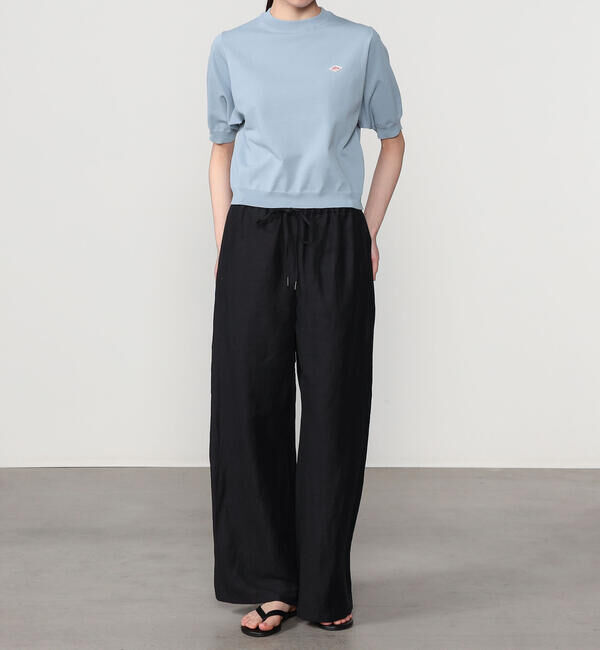 DANTON「DANTON | 半袖クルーネックニット WOMEN」|ニット・セーター|