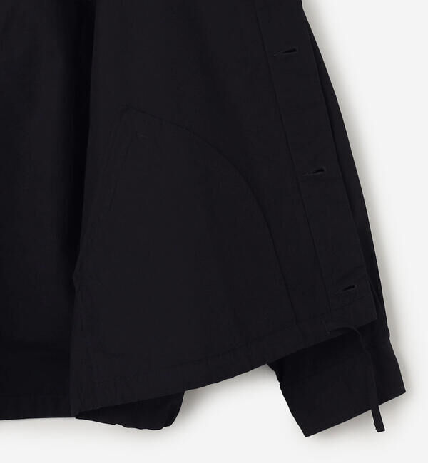 DANTON「DANTON | コットンリネン ショートフードジャケット MEN」|テーラードジャケット|