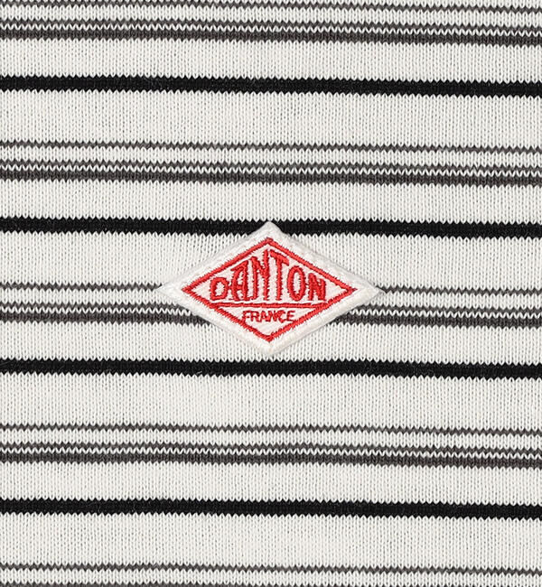 DANTON「DANTON | クルーネック 長袖ボーダーTシャツ MEN」|Tシャツ・カットソー|