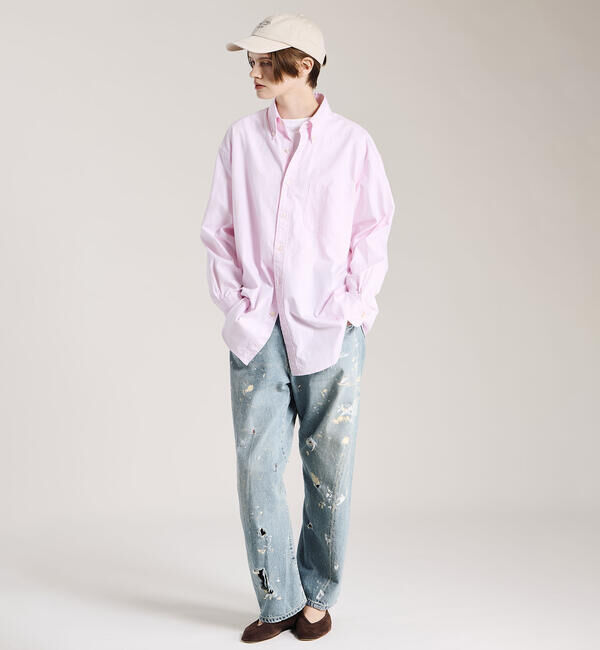  「Brooks Brothers |〈別注〉コットンツイル ベースボールキャップ BEIGE UNISEX」|キャップ・キャスケット|