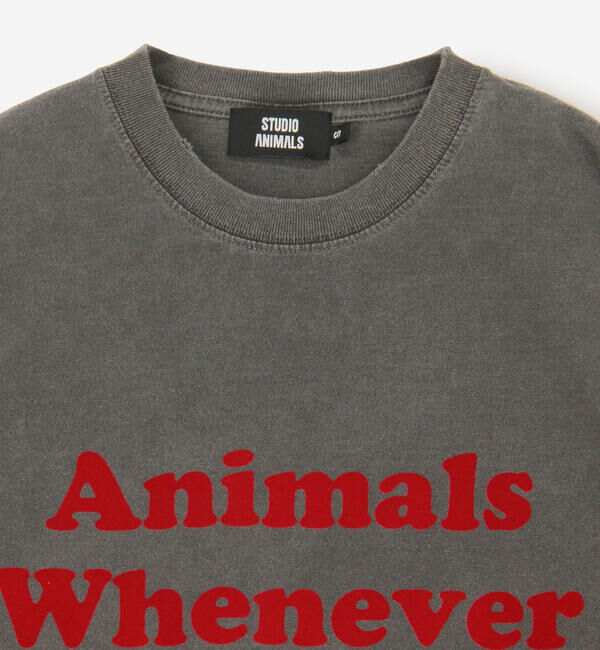  「STUDIO WEAREALLANIMALS | Whatever Whenever 半袖Tシャツ WOMEN」|Tシャツ・カットソー|