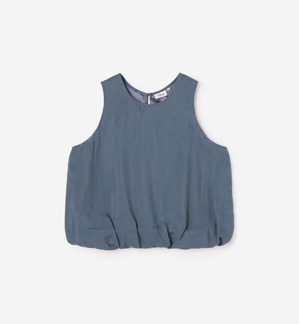 LE GLAZIK「LE GLAZIK | キュプラ ノースリーブシャツ WOMEN」|シャツ・ブラウス|