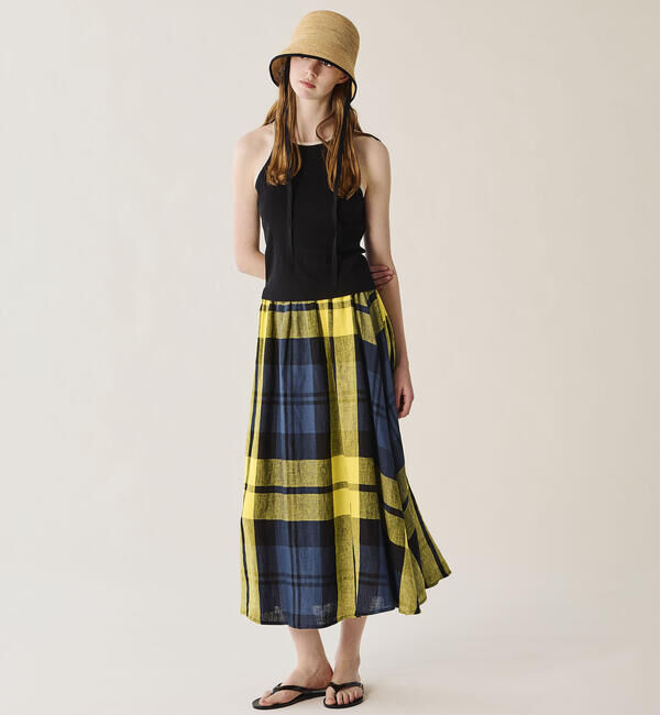  「GOOD PEOPLE GOOD STITCHING GOOD PRODUCT | バイカラートリム キャミソール WOMEN」|Tシャツ・カットソー|