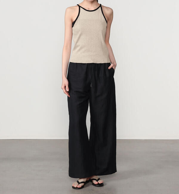  「GOOD PEOPLE GOOD STITCHING GOOD PRODUCT | バイカラートリム キャミソール WOMEN」|Tシャツ・カットソー|