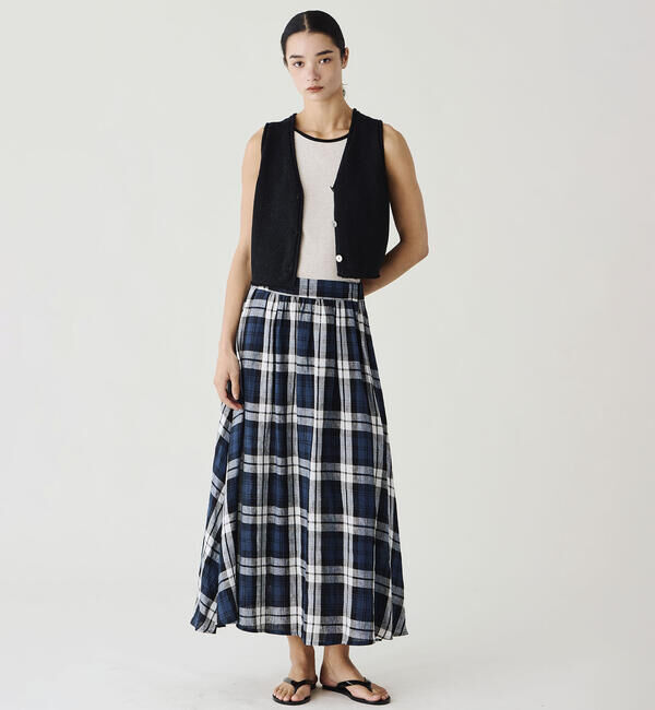  「GOOD PEOPLE GOOD STITCHING GOOD PRODUCT | バイカラートリム キャミソール WOMEN」|Tシャツ・カットソー|