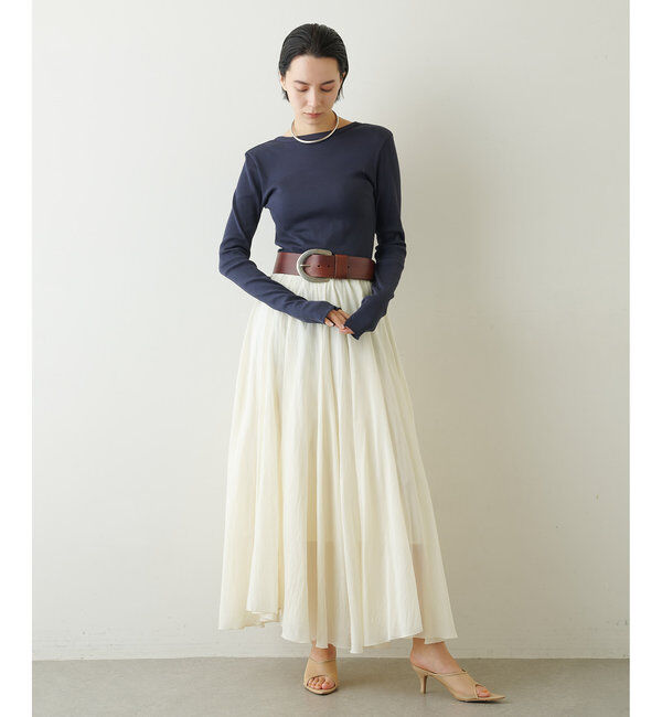  「Vバックシャンテレコカットソー」|Tシャツ・カットソー|