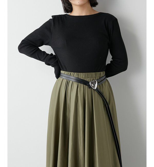  「Vバックシャンテレコカットソー」|Tシャツ・カットソー|