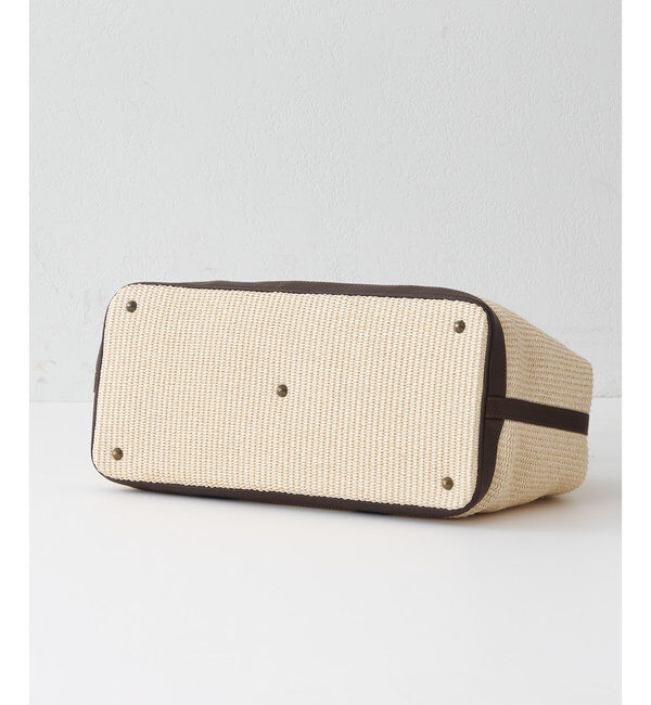  「【MAURIZIO TAIUTI】ストローレザートートバッグ」|トートバッグ|