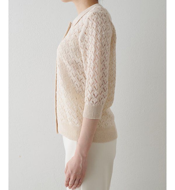 THE PAUSE「【GEMINI】ポロニットプルオーバー」|ニット・セーター|