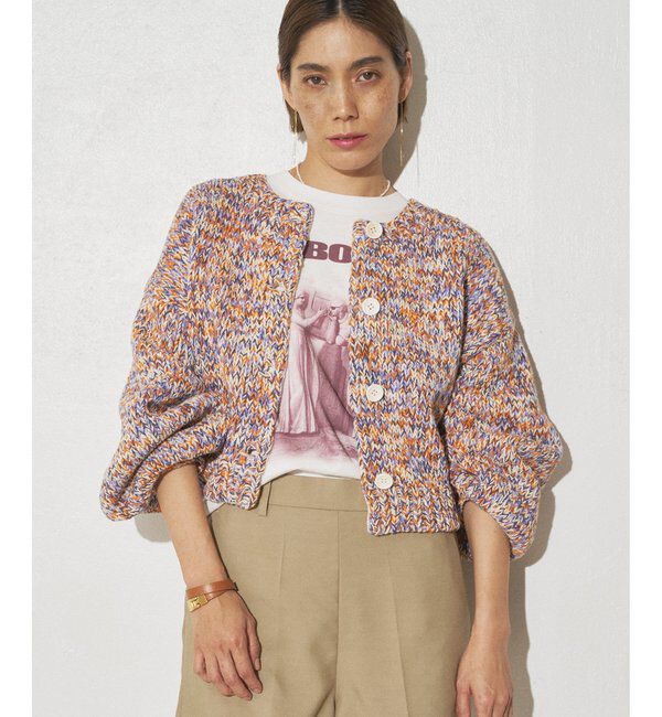 GEMINI「【GEMINI】ローゲージ2way MIXニット」|ニット・セーター|