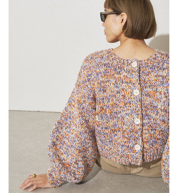 GEMINI「【GEMINI】ローゲージ2way MIXニット」|ニット・セーター|