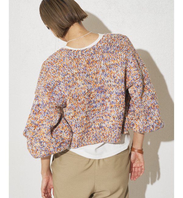 GEMINI「【GEMINI】ローゲージ2way MIXニット」|ニット・セーター|