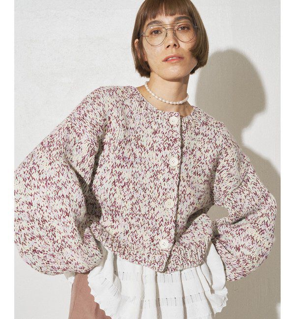 GEMINI「【GEMINI】ローゲージ2way MIXニット」|ニット・セーター|