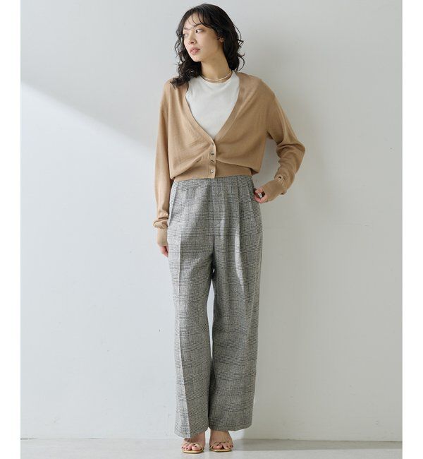  「16G Vネックカーディガン」|ニット・セーター|