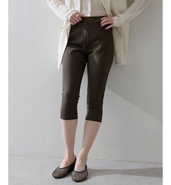 THE PAUSE「【THE PAUSE】カプリパンツ」|チノ|