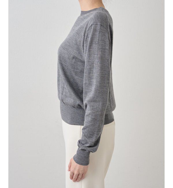  「16Gクルーネックプルオーバー」|ニット・セーター|